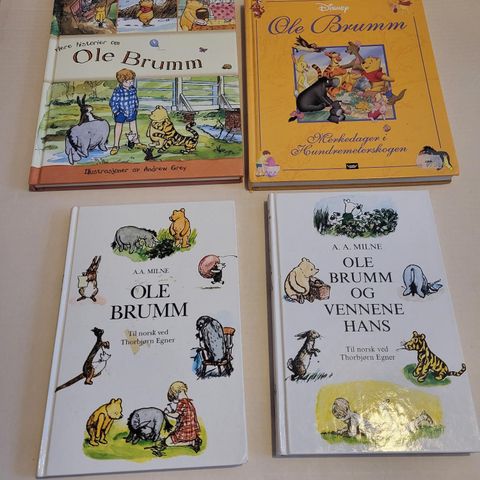 4 bøker om Ole Brum