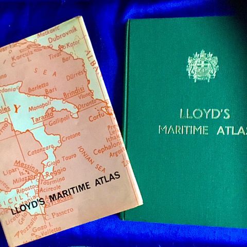 Lloyd’s Maritime Atlas - Geografiske lister med kart over verdens havner
