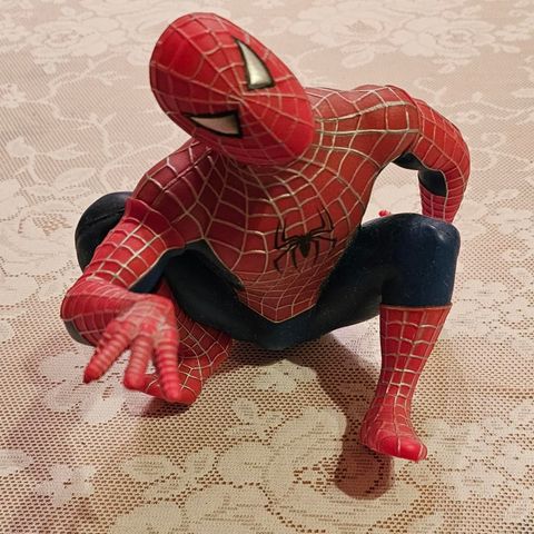 Spiderman figur.