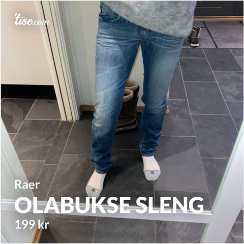 Olabukse med sleng