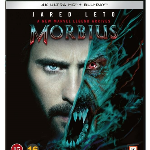 MORBIUS - 4K Ultra HD + 2K Blu-ray (forseglet)