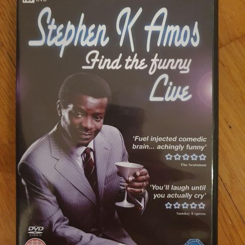STEPHEN K AMOS Find the funny
