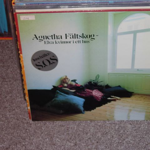 Vinyl / LP: Abba/Agnetha - 6 LP 'er + 2 singler