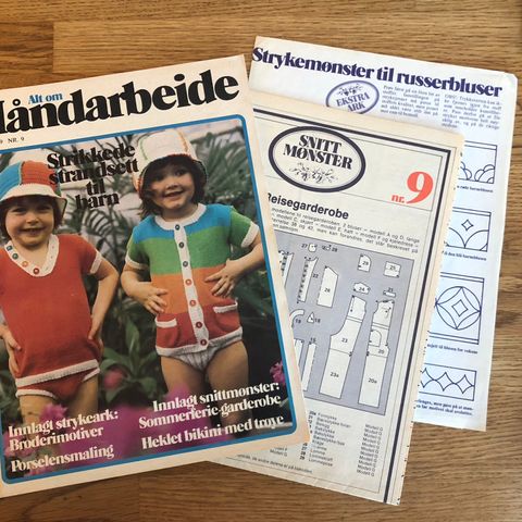 Retro håndarbeidsblad - 1979 - Alt om håndarbeid