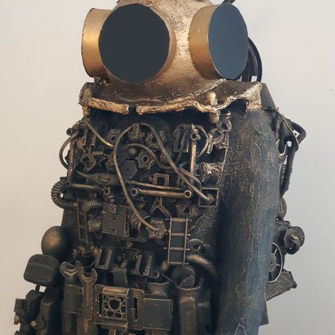 Steampunk Skulptur