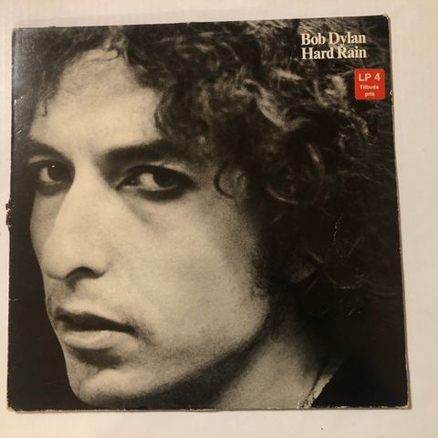 BOB DYLAN / HARD RAIN - VINYL LP