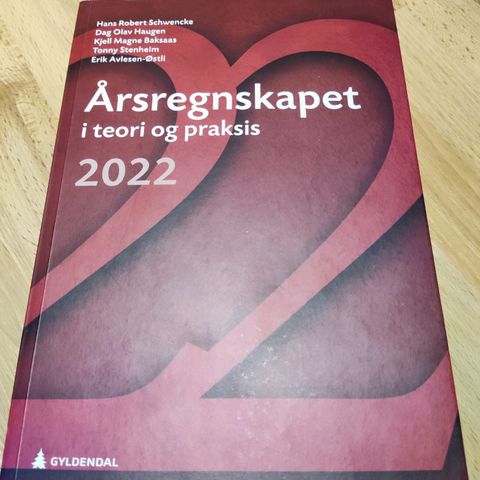 Pensum-Årsregnskapet i teori og praksis 2022 / Årsregnskapet oppgavesamling utg8