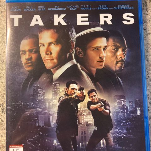 Takers. Norsk tekst.