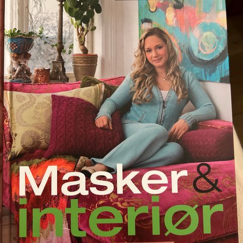 hobbybok "masker og interiør" - Tine Solheim - ny koster den 399