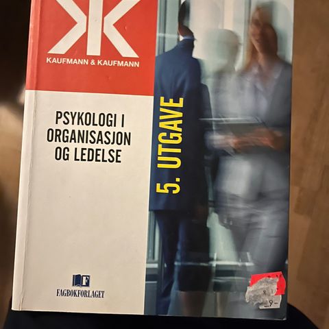 Psykologi i organisasjon og ledelse