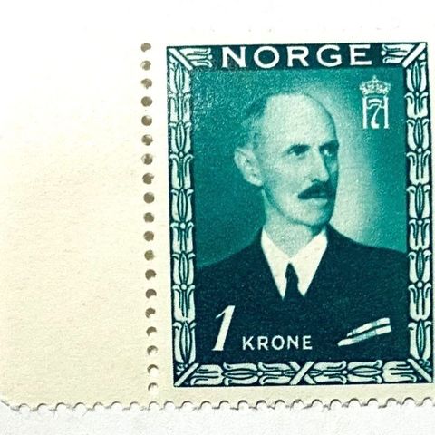 Norge 1946 Haakon VII Kronemerker  NK 350  Postfrisk