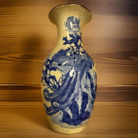 1800-talls Qing dynasty vase