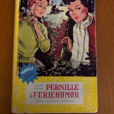 Vintage. Pikebok fra 1958. Gretha Stevns: Pernille i feriehumør