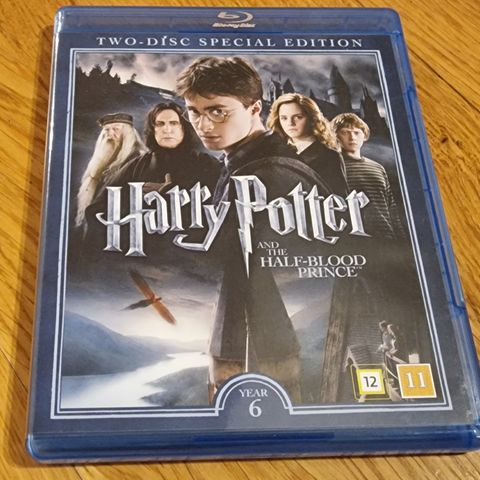 Harry Potter and the Half-Blood Prince på Blu-ray selges