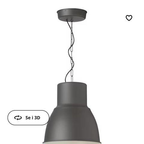 God Ikea Hektar lampe til billig pris
