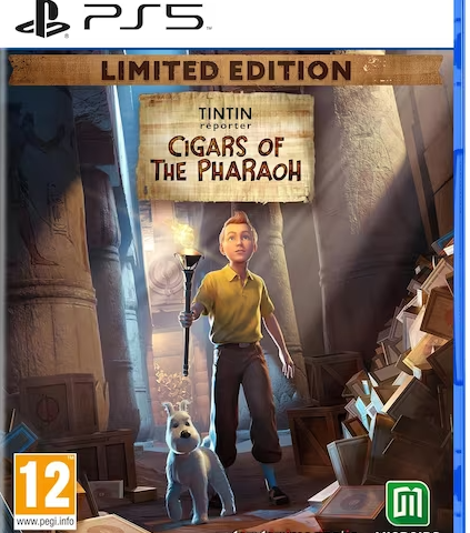 TinTin cigars of the pharaoh limited edition til PS5