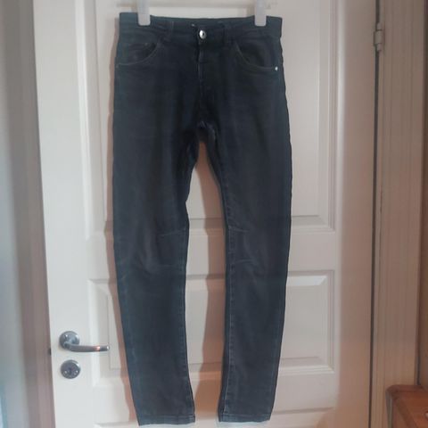 Str. 164. SORT jeans bukse. Kappahl. LAB Industries.