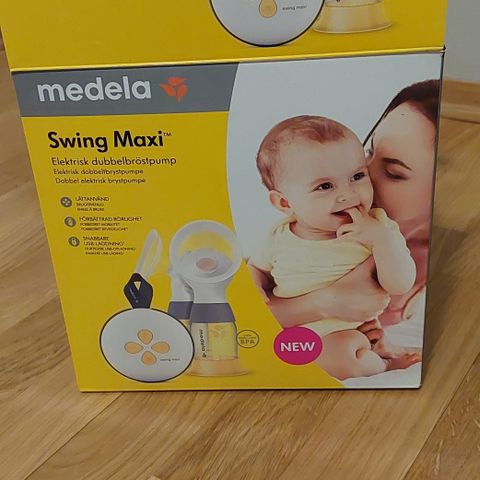 Medela Swing maxi dobbel elektrisk Brystpumpe