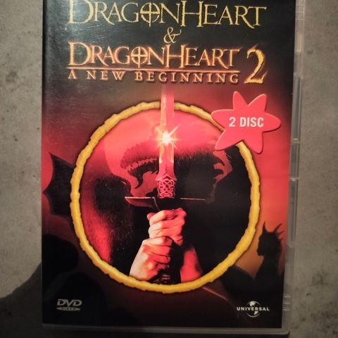 Dragonheart - Dragon Heart 2 ( DVD) - 1996 - 1999