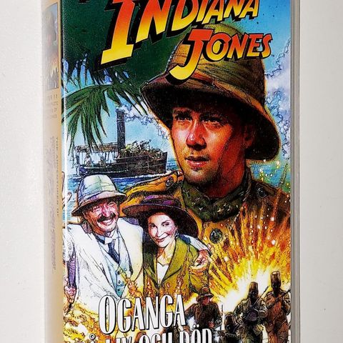 VHS SMALL BOX.YOUNG INDIANA JONES.CHAPTER 11.