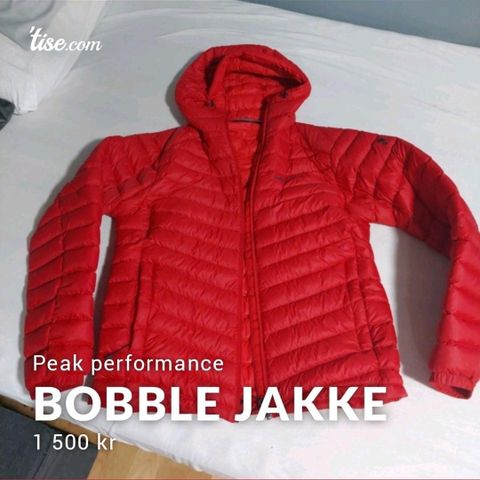 Bobble jakke peak performance