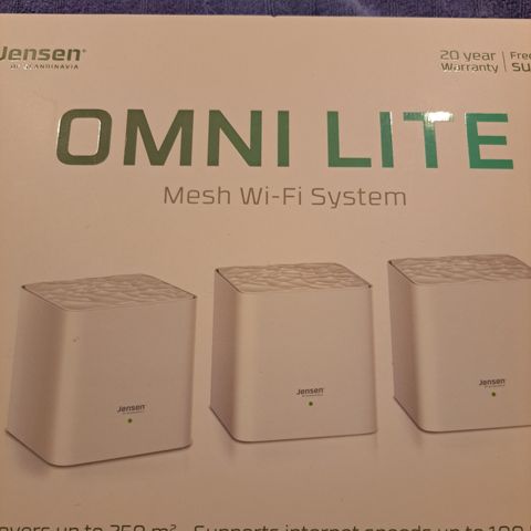 WI FI Forsterker MESH SYSTEM.