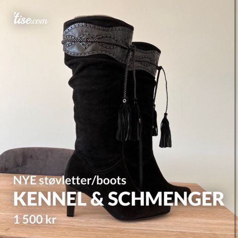 NYE støvletter / boots fra Kennel & Schmenger