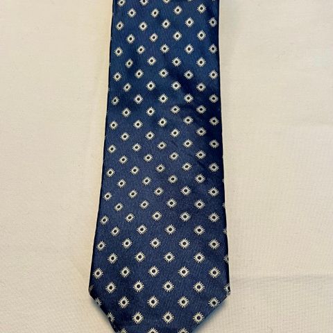 Blått Molani slips til salgs
