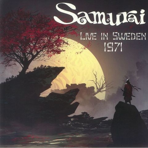 Samurai - Live in Sweden 1971 LP - Skjelden Prog utgivelse