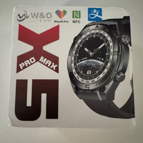 W & O X5 Pro Max smatklokke