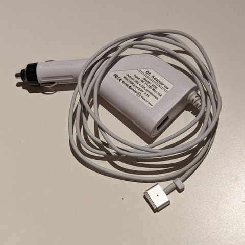 12v MagSafe 2 lader