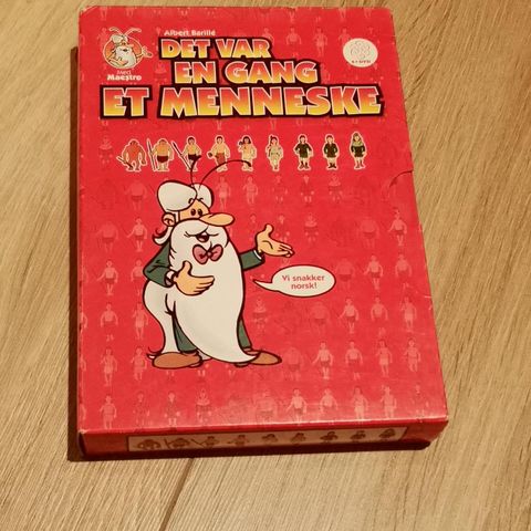 Det var en gang et menneske dvd box