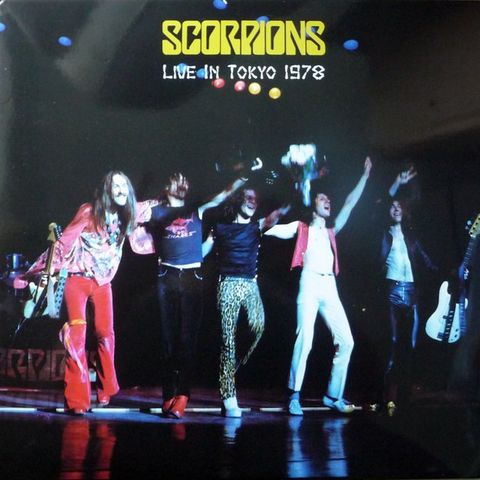 Scorpions - Live in Tokyo 1978 - LP Skjelden Limitert