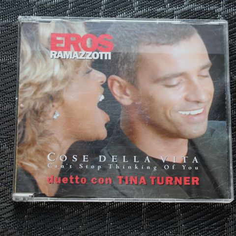 Eros Ramazzotti & Tina Turner - Cose Della Vita CD Single