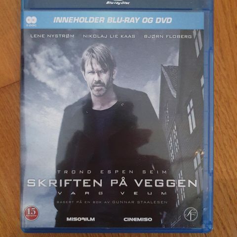 VARG VEUM " Skriften på veggen " blu-ray og dvd