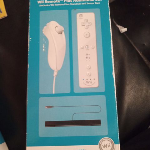 Wii og wiiu remote plus additional set