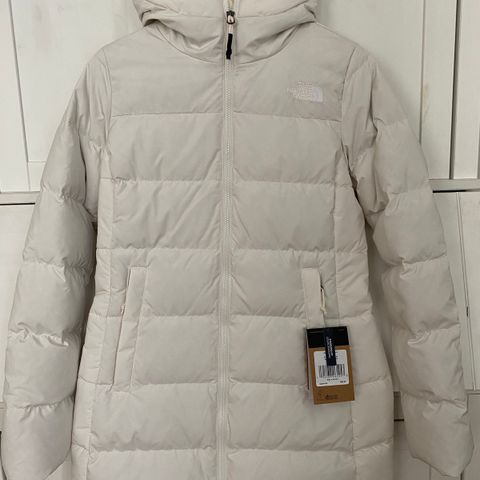 North Face Gotham Parka Ny Vinter Jakke Dame Small S 34/36 Hvit