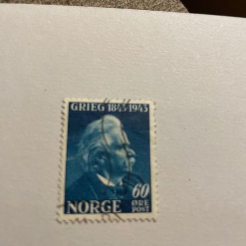 Norske frimerker 1943