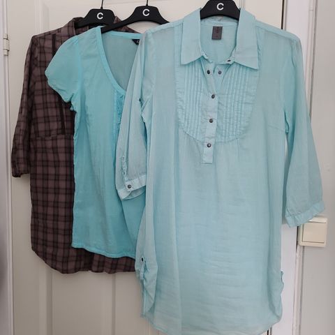 Bluse og skjorter str. L (40t42)