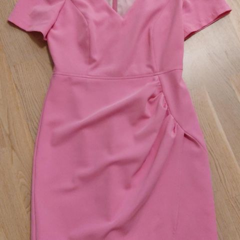 Elegant rosa kjole