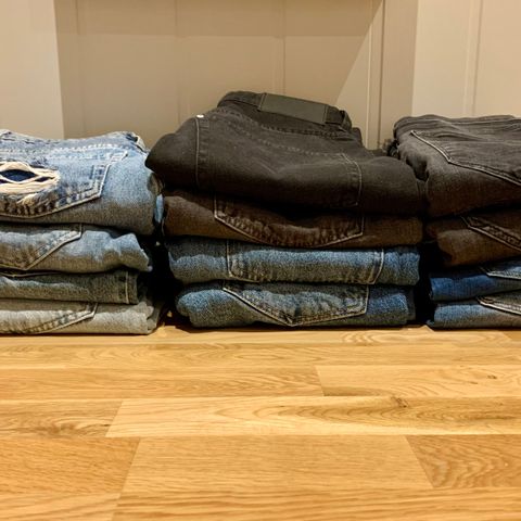 Diverse jeans til jente/dame str. 170-36