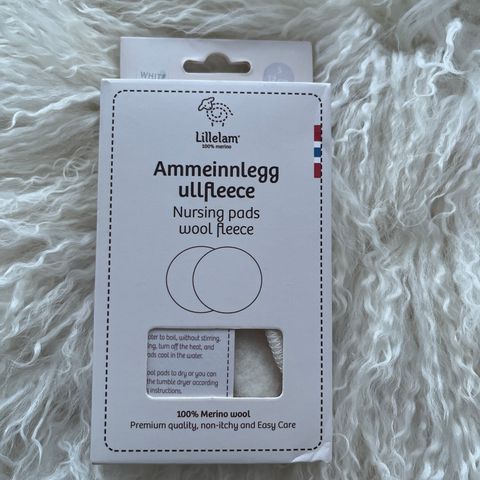 Ammeinnlegg ullfleece 100%merino wool