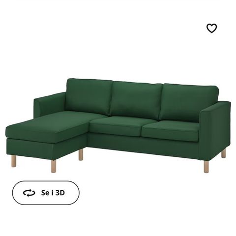 Sofatrekk til Pärup sofa (IKEA)