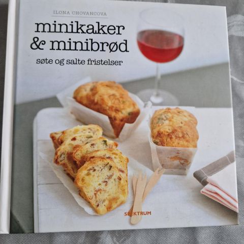 Kokebok: Minikaker og minibrød av Ilona Chovancovn