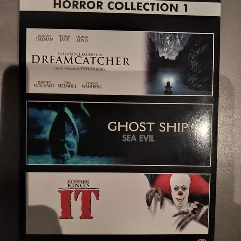 Horror Collection - Dreamcatcher - Ghost Ship - IT ( DVD)