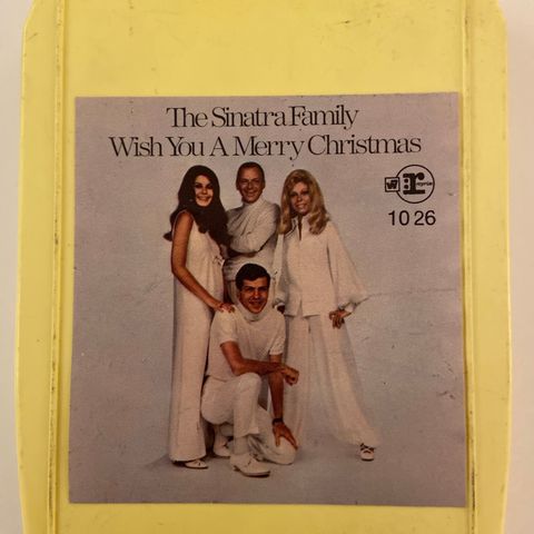 8 spors kassett med Nancy Sinatra - Frank Sinatra & family - 8 track