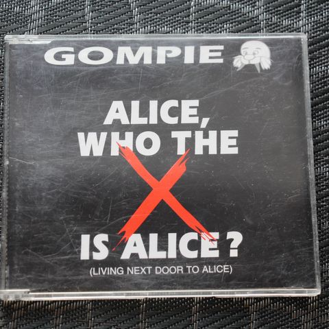 Gompie - Alice, Who the X is Alice ? CD Single