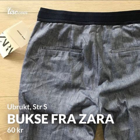 Bukse fra Zara str 36 - ny og ubrukt