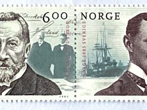 Norge 2005 Unionsoppløsningen NK 1569-1570 Sammenhengende par Postfrisk
