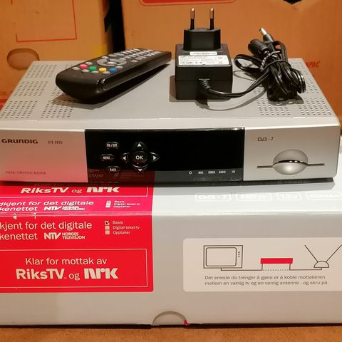 RiksTV DTR.8820 TV-tuner / Digital Terrestial HDTV Mottaker
